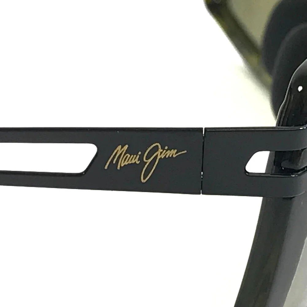 Maui Jim Sunglasses MALIHINI MJ702-15C Olive Stripe Frames with HT Maui Lenses